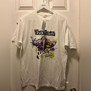 Splatoon 3 white T-shirt